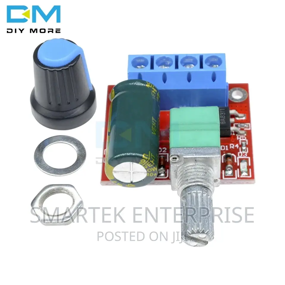 LED PWM DC Motor Controller Speed Control Board Sw