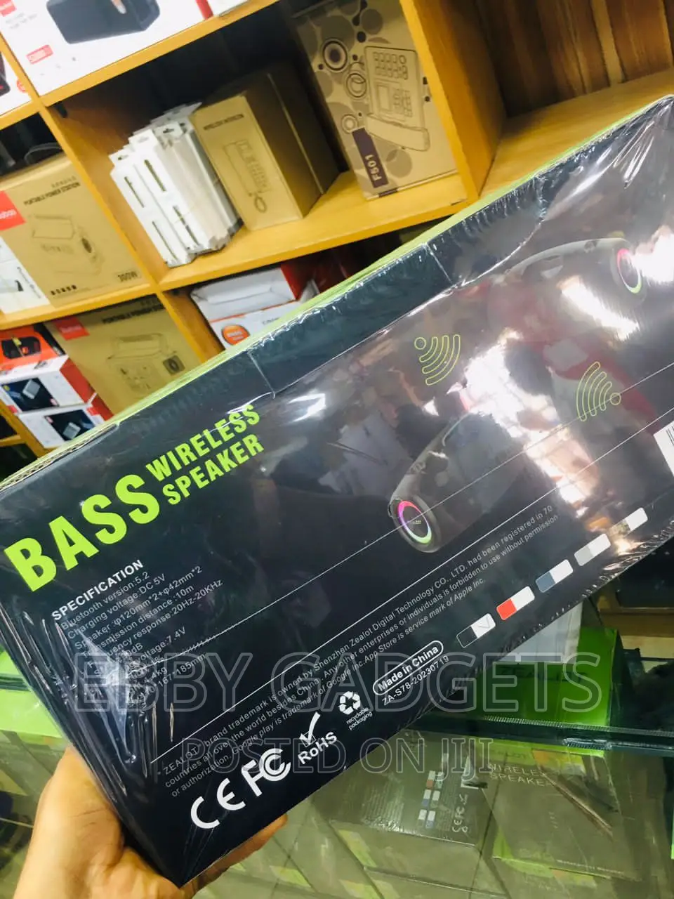 Zealot S78 Bluetooth Speaker - TWS Stereo Waterproof - 100W