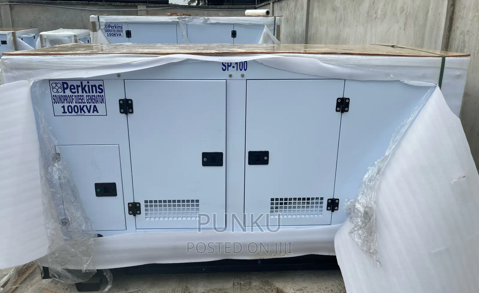 100KVA Brand New Perkins Soundproof Diesel Lister Generator