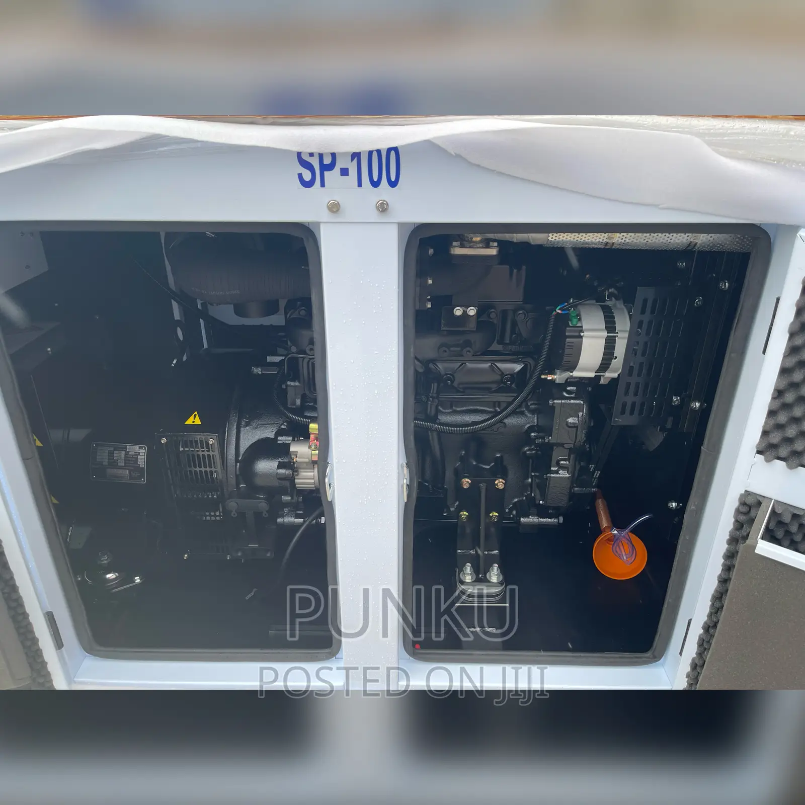 Original 100kva Perkins Soundproof Generator With 100%Copper