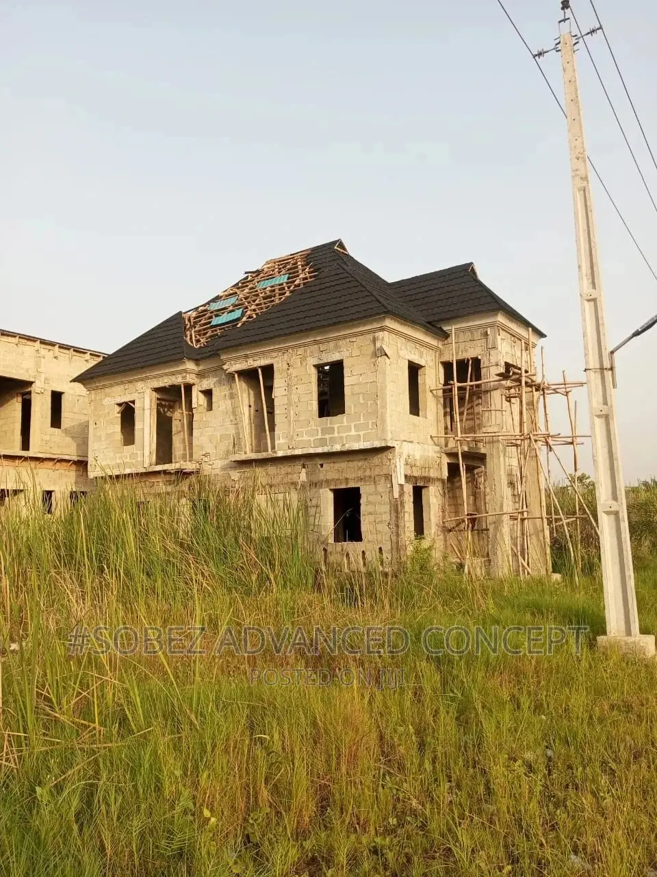 Duplex Roofing at Gwarimpa Abuja