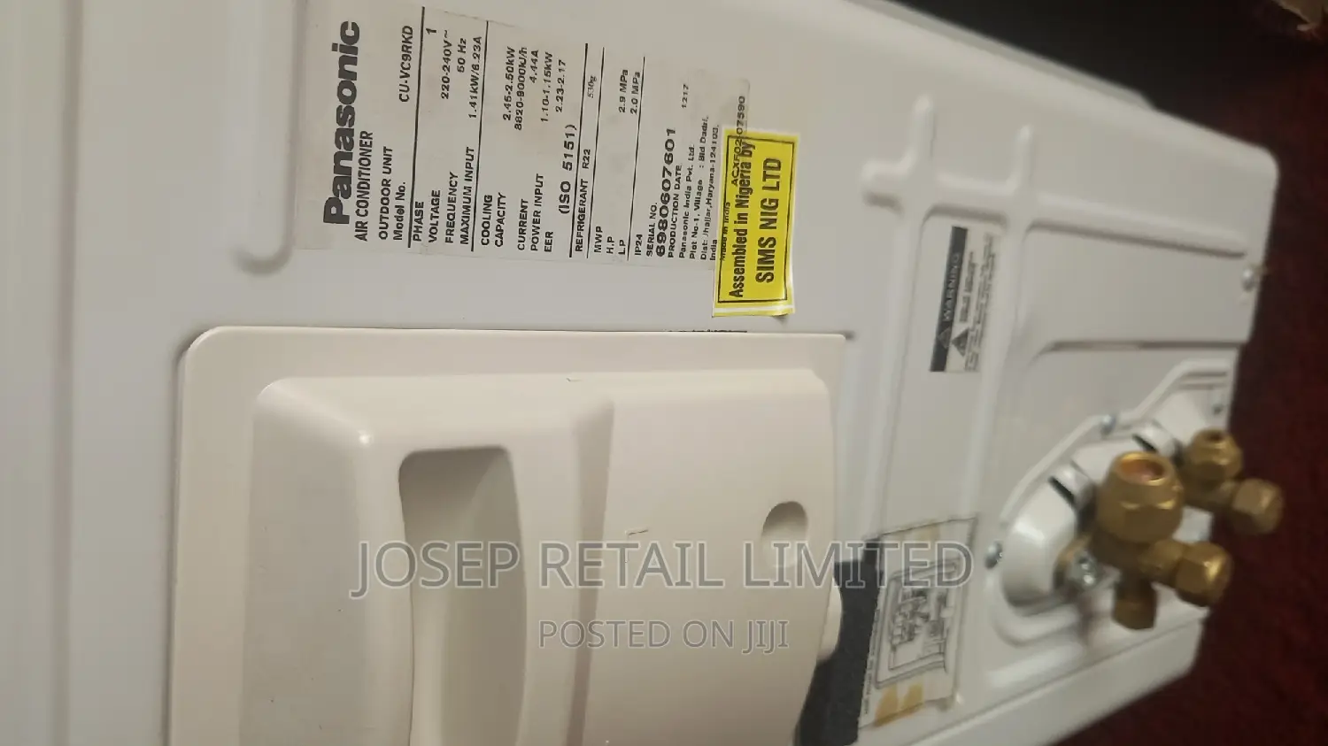 1.5hp Panasonic Smart Air Condition Brand New Open Box