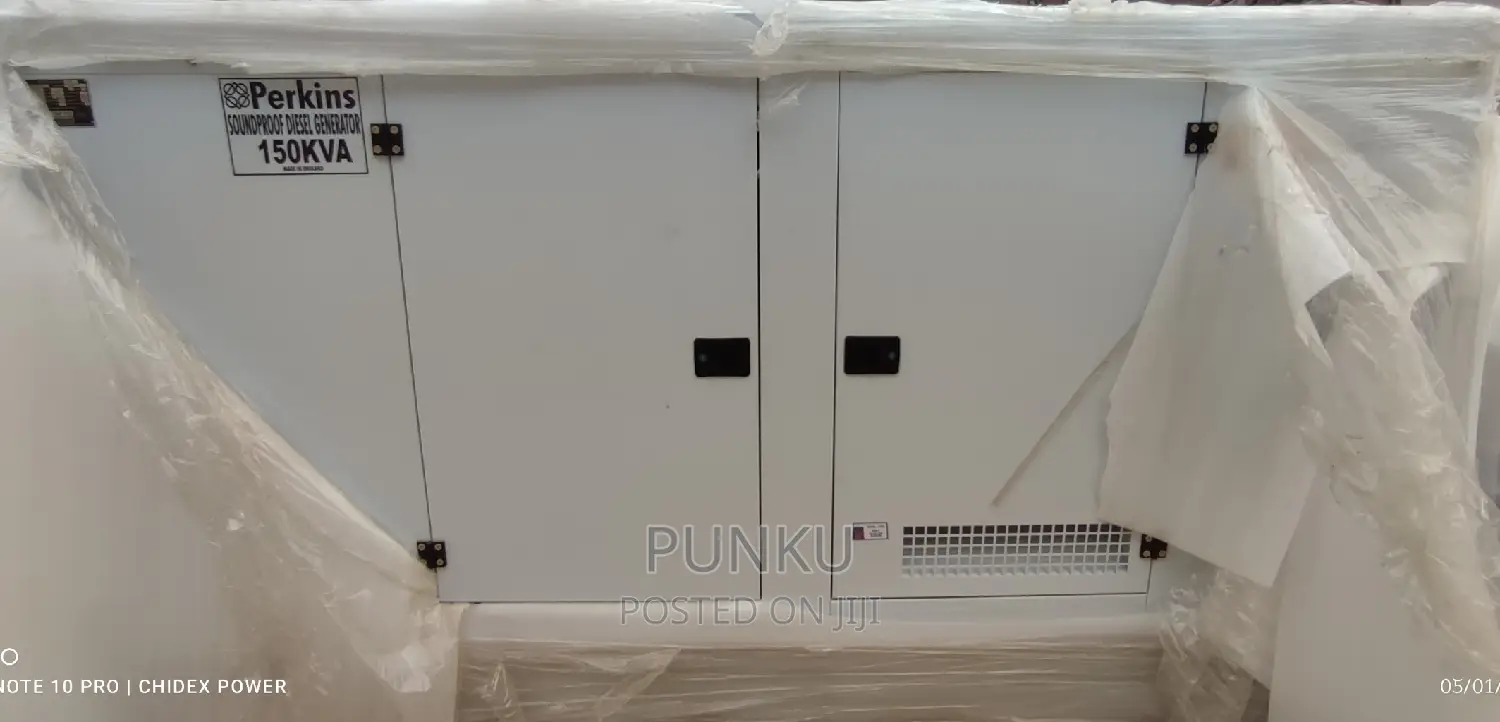 Perkins 150 KVA Diesel Generator 100% Copper