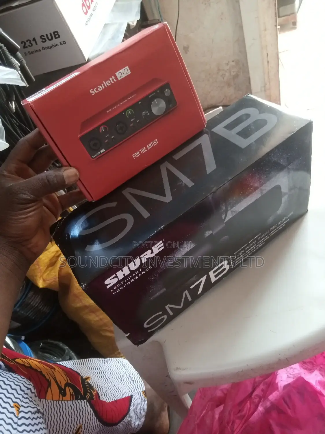 SM7B Shure Podcast Microphone