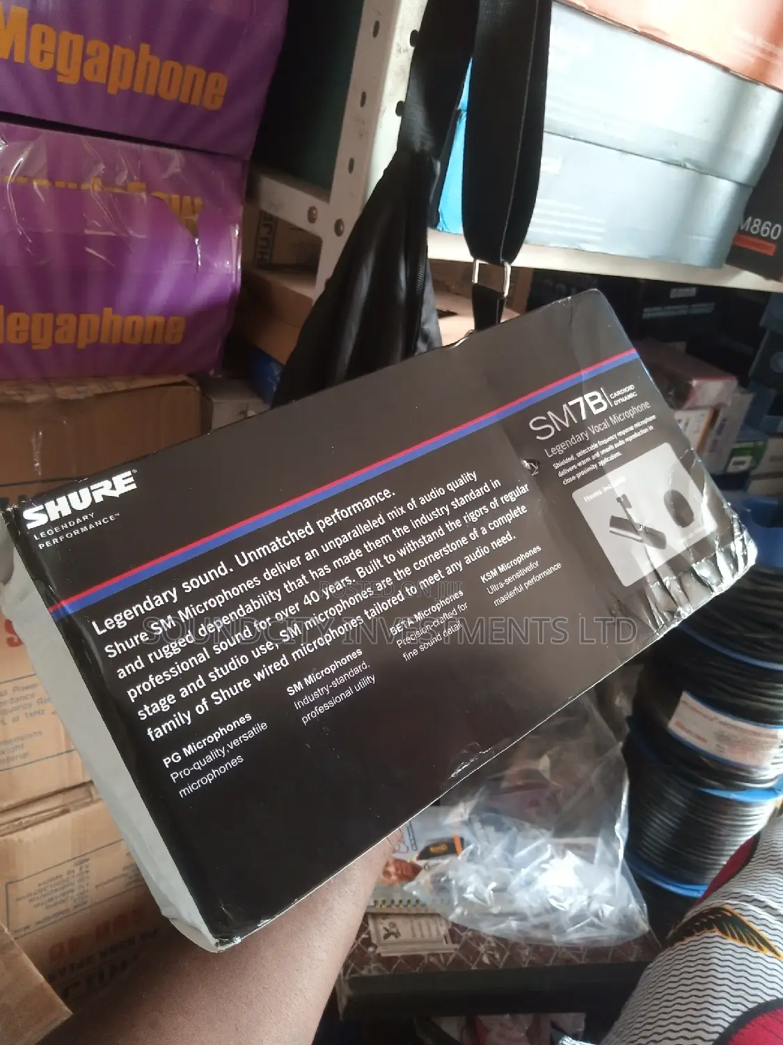 SM7B Shure Podcast Microphone
