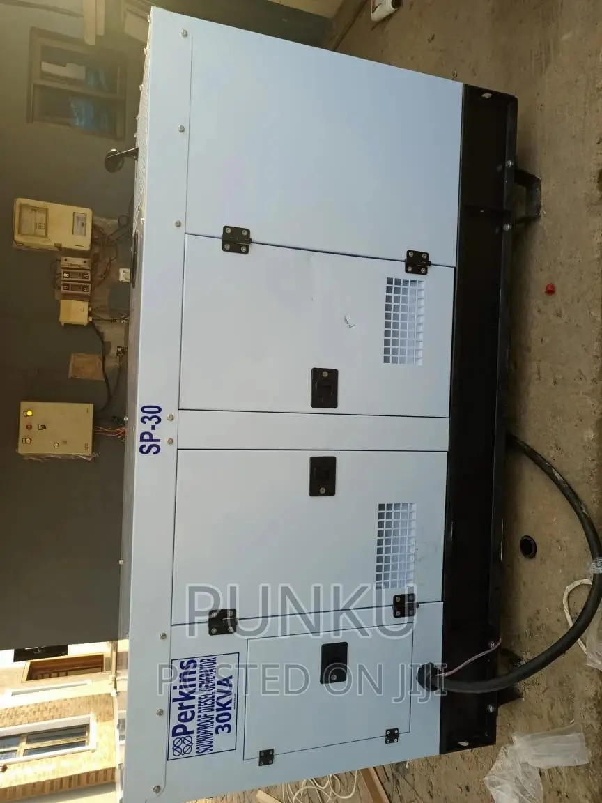 Perkins Sound Proof Gen 30kva Output Power Pure Copper