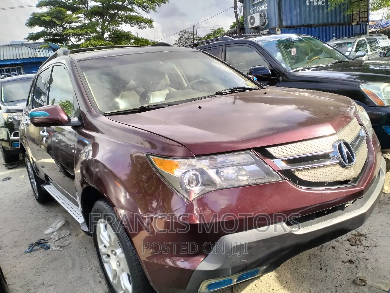 Acura MDX 2008 Red