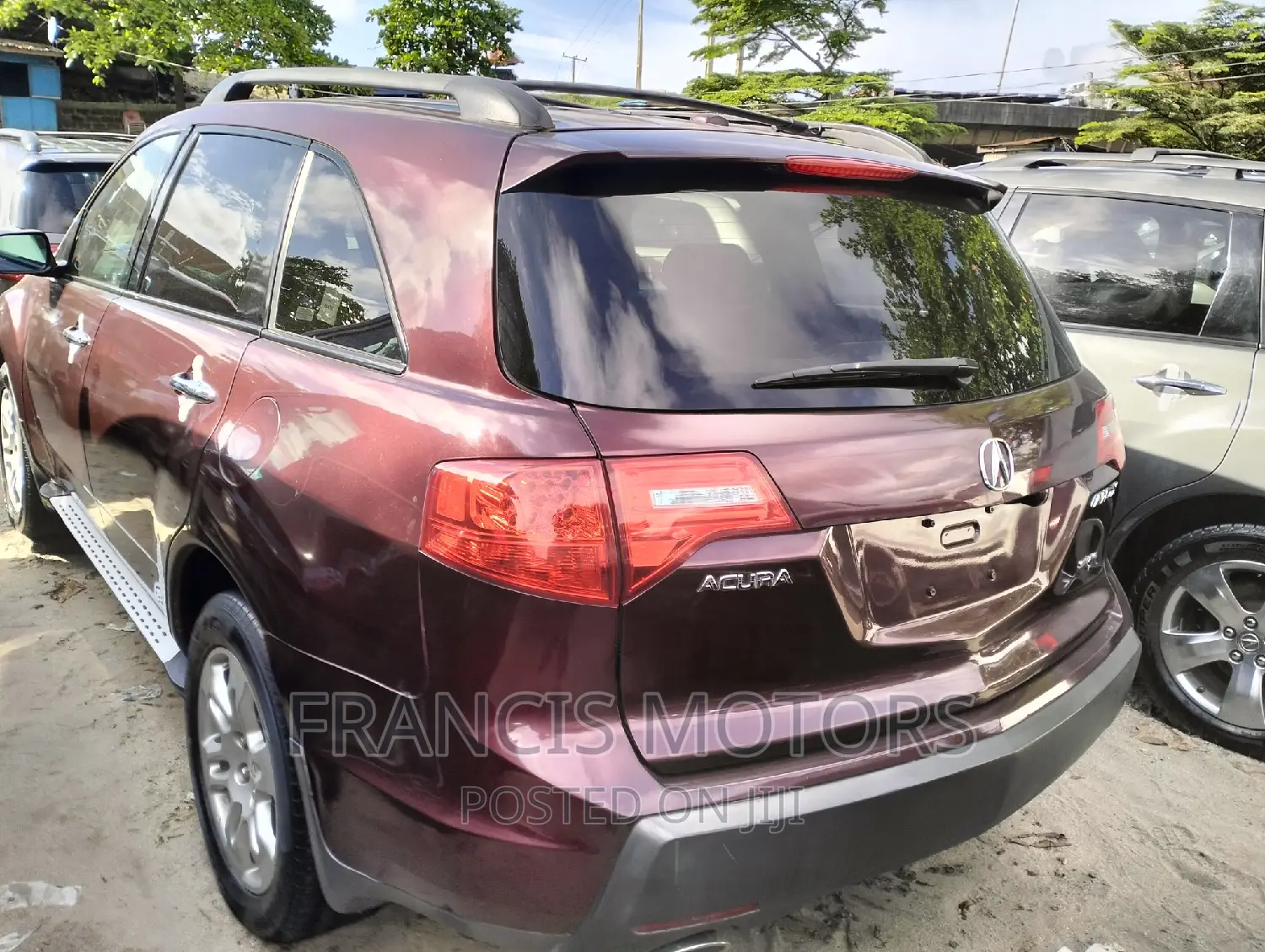 Acura MDX 2008 Red