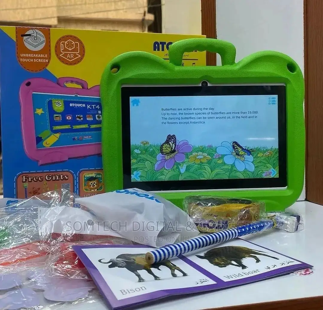 Kid's Educational Tablet Atouch Kt4 6gb 128gb