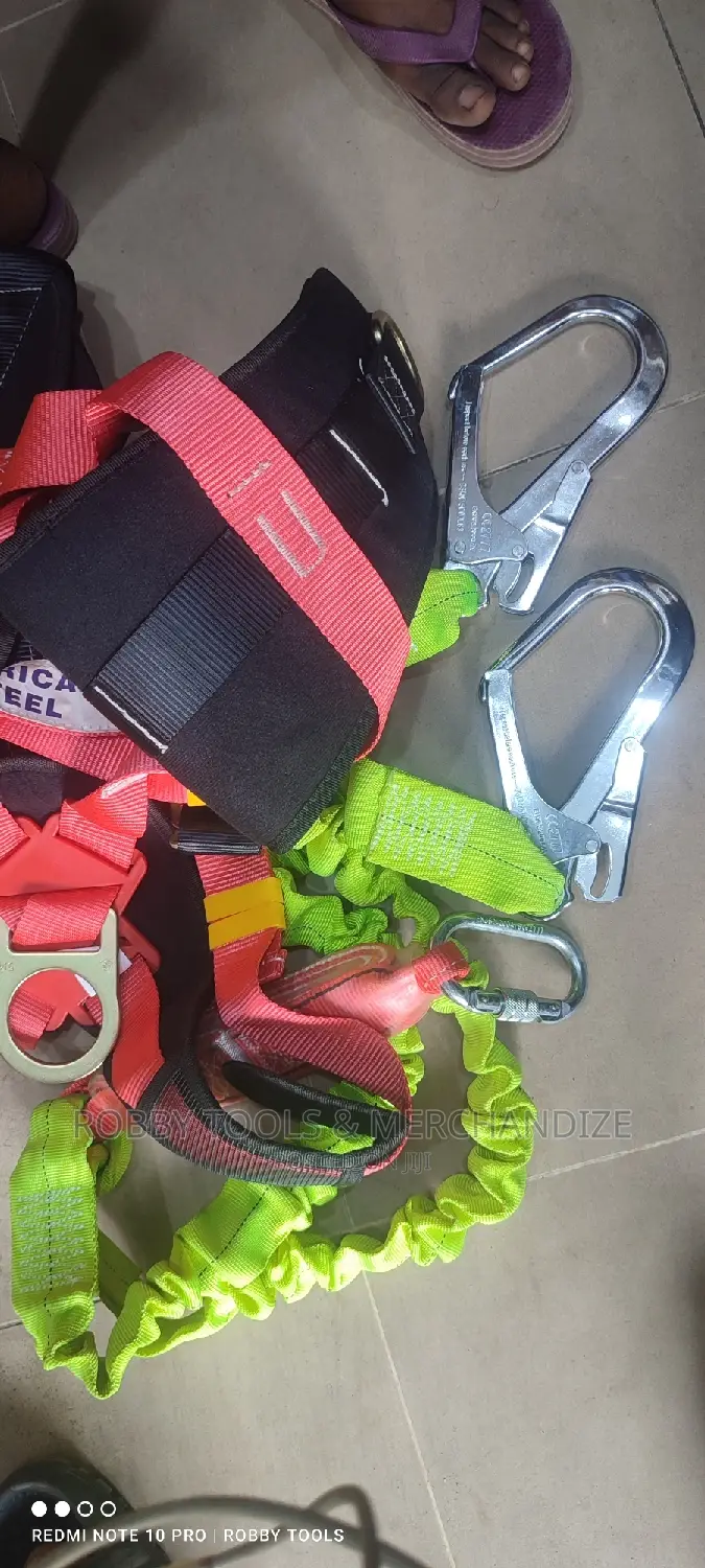 Full Body Harness With 5 Point Adjustment, Back Padded, Etc
