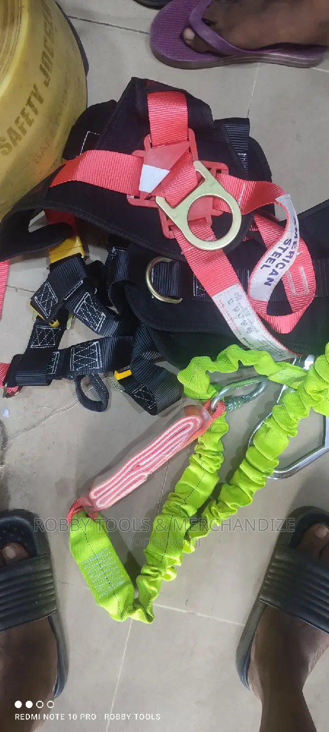 Full Body Harness With 5 Point Adjustment, Back Padded, Etc
