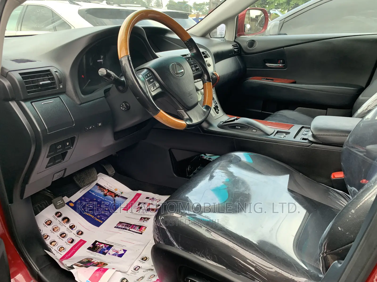 Lexus RX 350 2011 Red