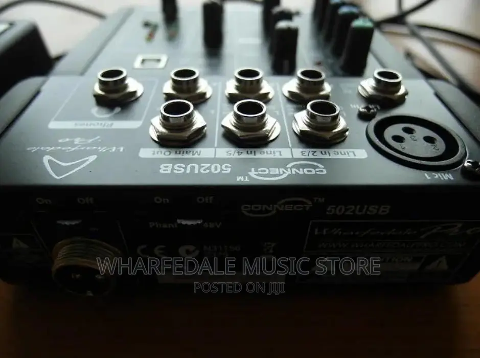 Wharfedale Connect Mixer – 502USB