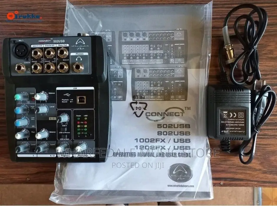 Wharfedale Connect Mixer – 502USB