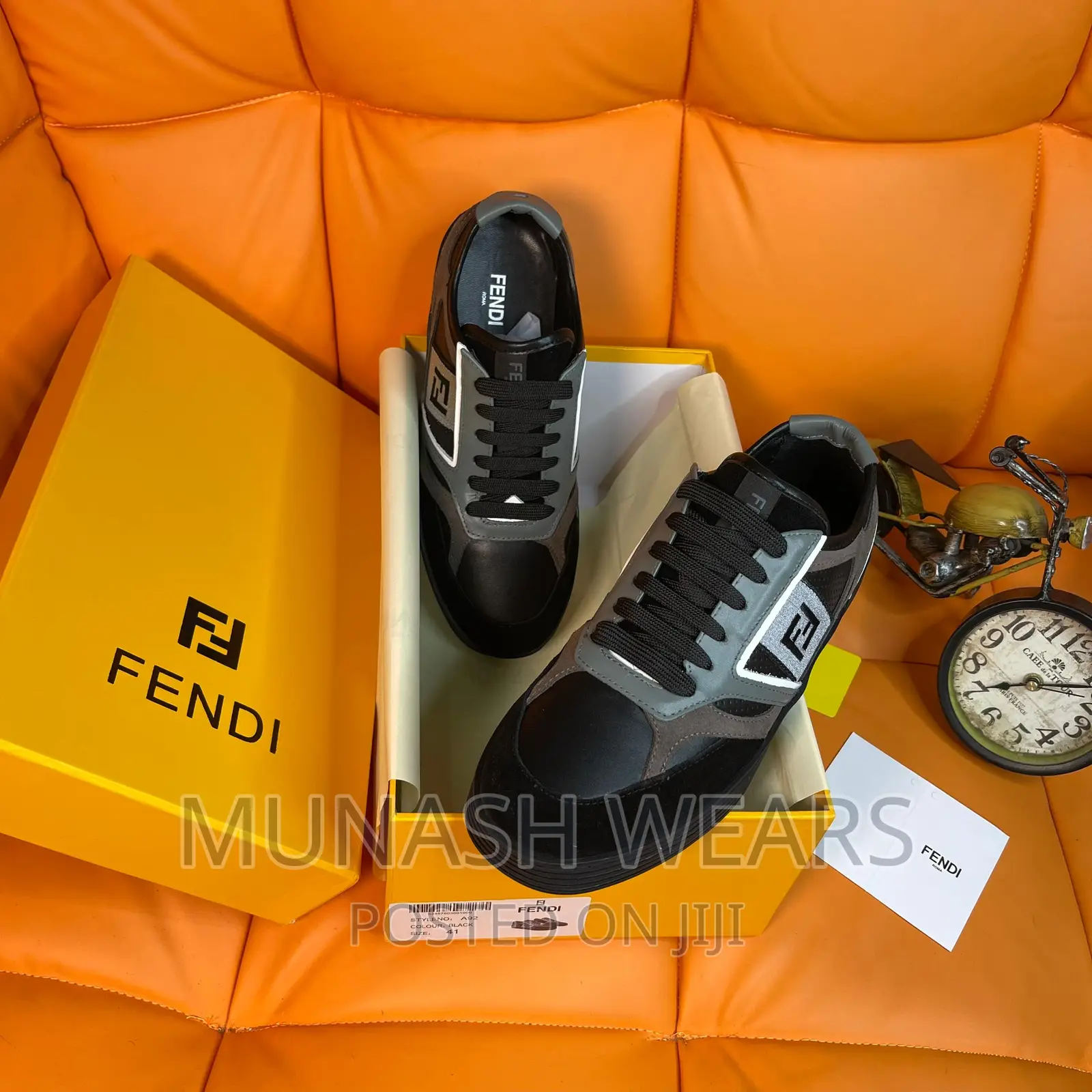 Luxury Original Fendi Sneakers