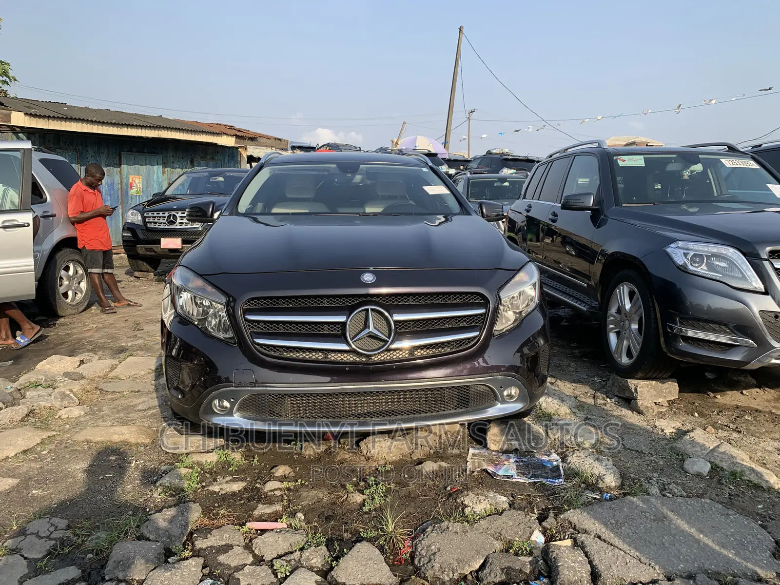 Mercedes-Benz GLA 250 2015 Brown