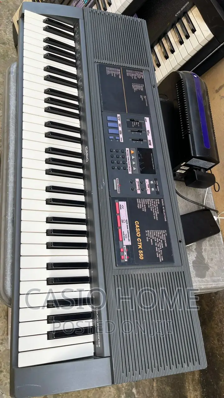 Neat and Working 5octaves Casio Ctk550 Keyboard/ Piano With Transpose