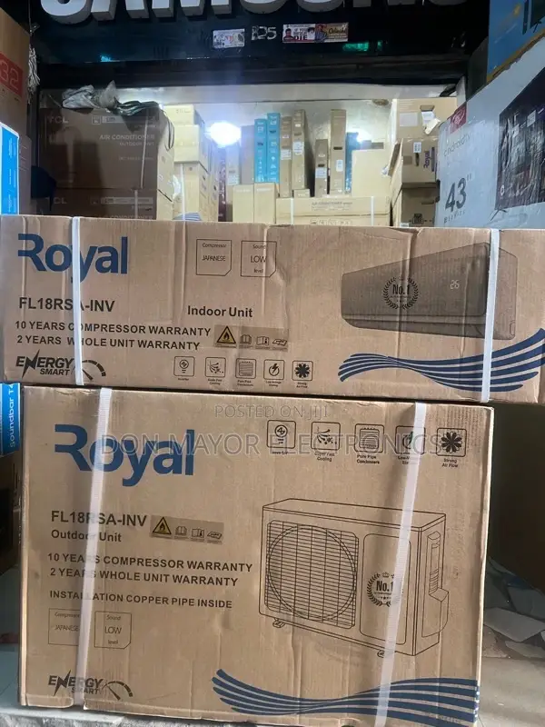 Royal 2.0hp Split Units Inverter Ac Fl18rsa-Inv