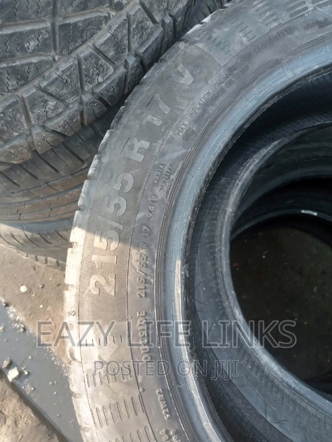 215/55r17 Continental Tokunbo Tires