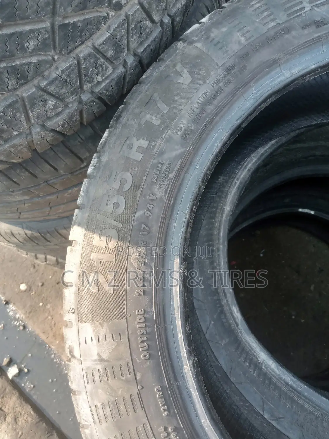 215/55r17 Continental Tokunbo Tires