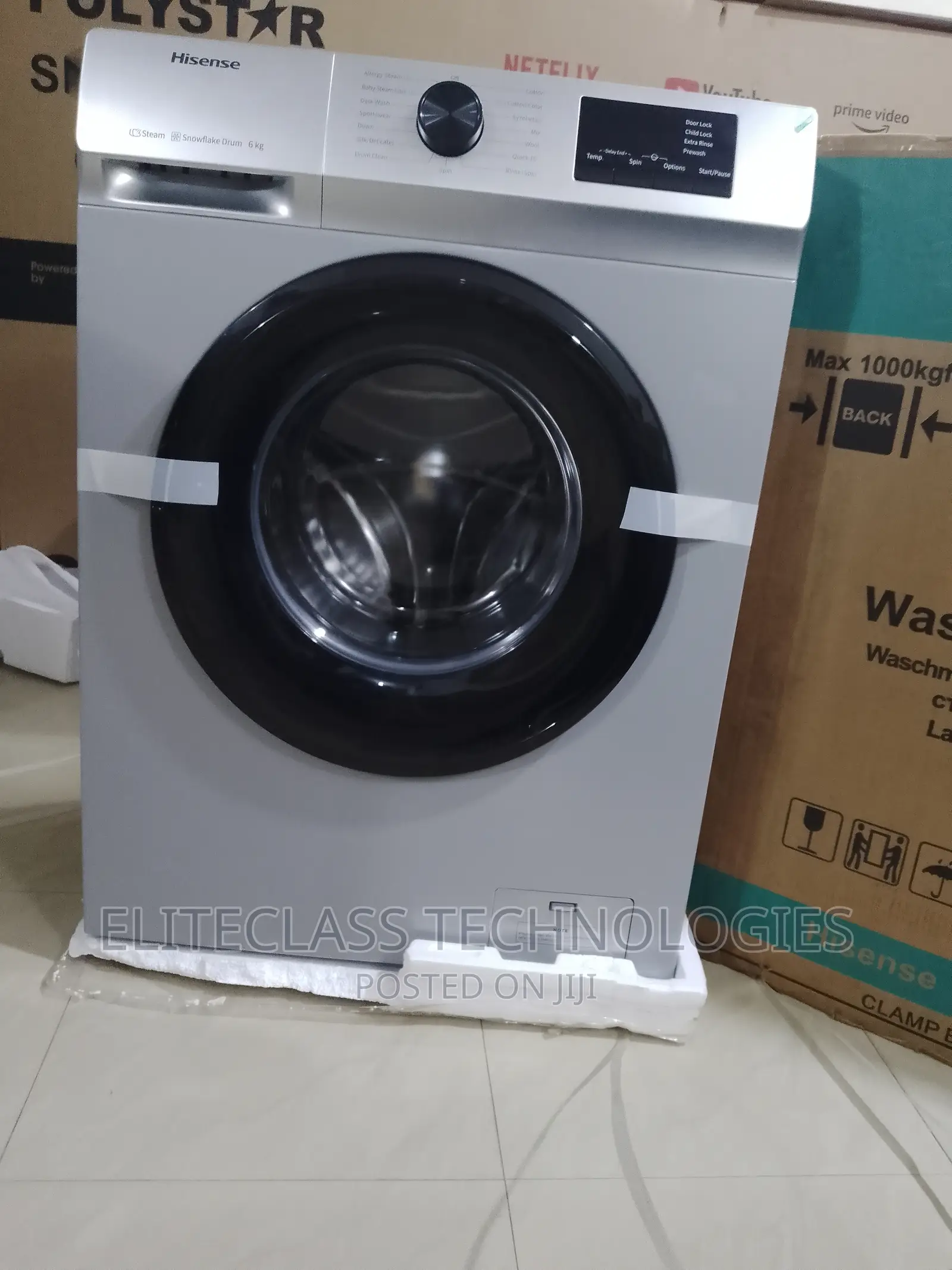 Affordable Hisense WM6010 6KG Front Load Washing Machine