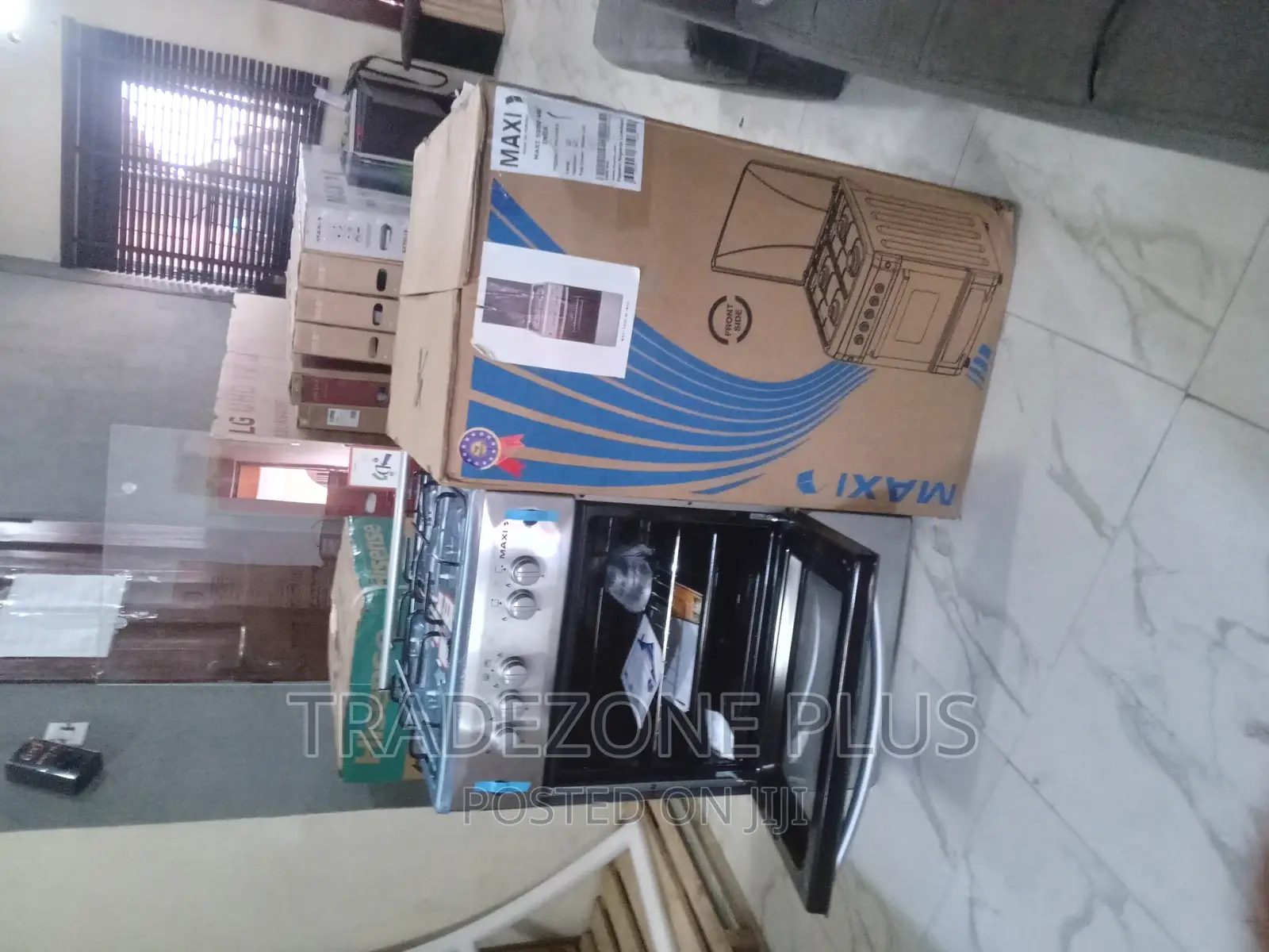 Original Maxi F5C40G2 4 Gas Burner Gas Cooker