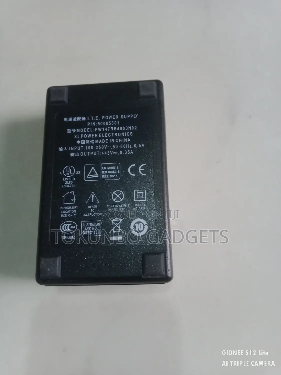 London Used I.T.E Poe 48V Power Supply