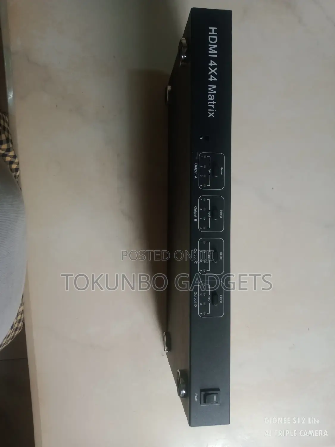 4×4 HDMI Matrix Up for Grabs for Any Lucky Buyer