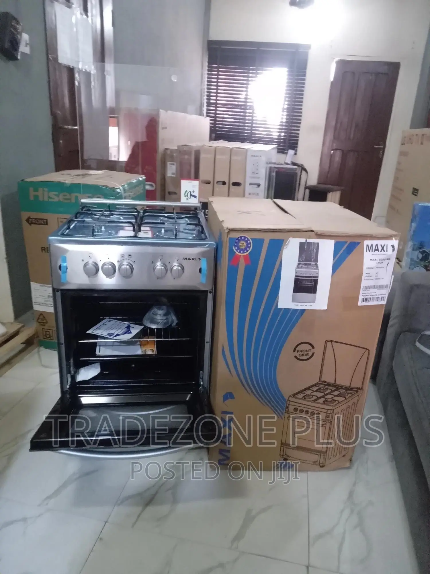 Original F5C40G2 Maxi 4 Burner Gas Cooker