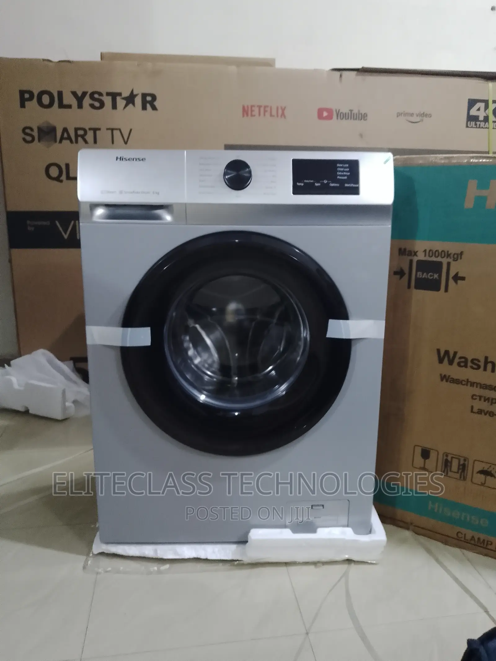 Hisense WM6010MS-WFVB 6KG Stylish Washing Machine
