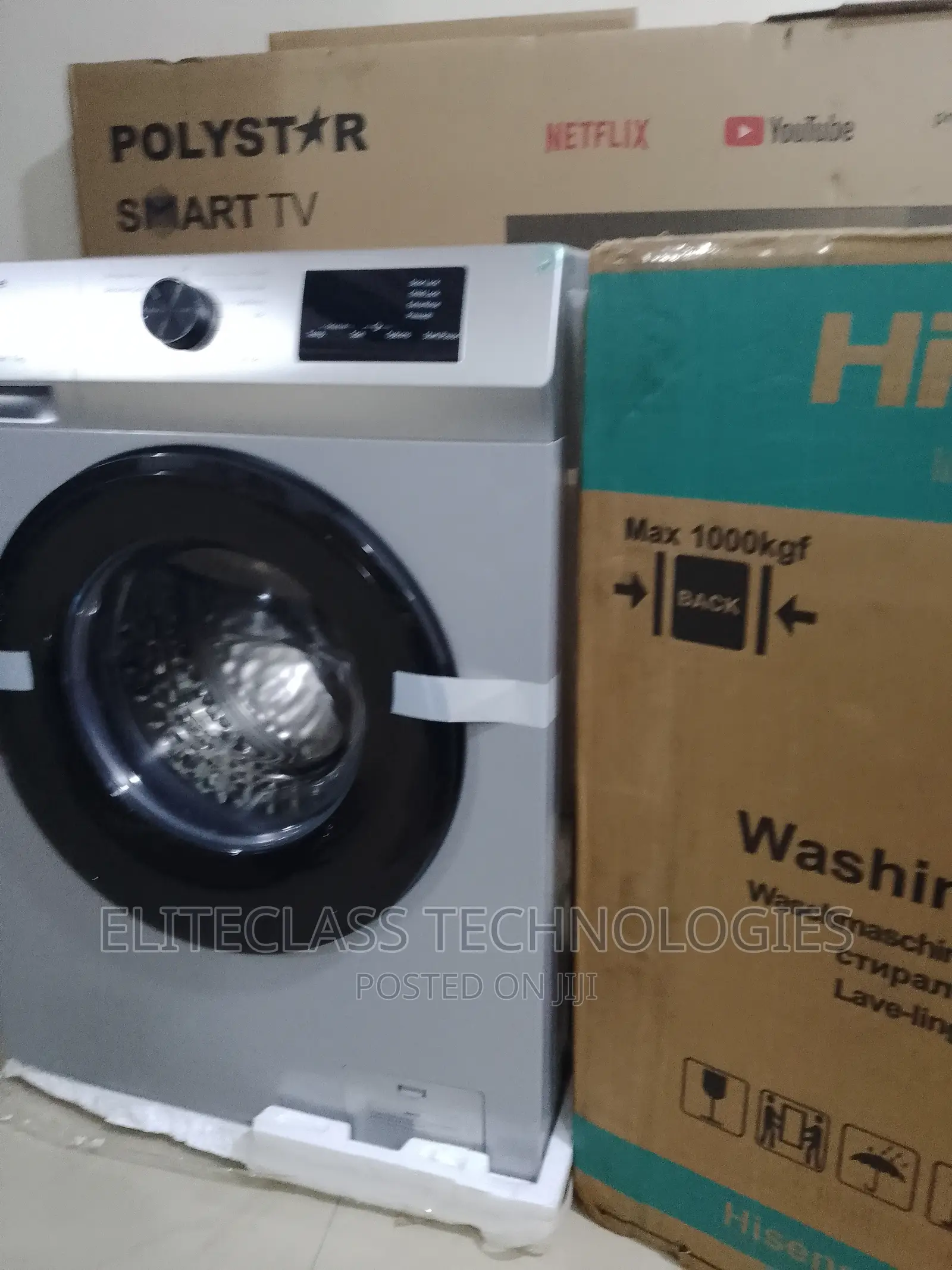 Energy Saver Hisense WM6010MS-WFVB Washing Machine