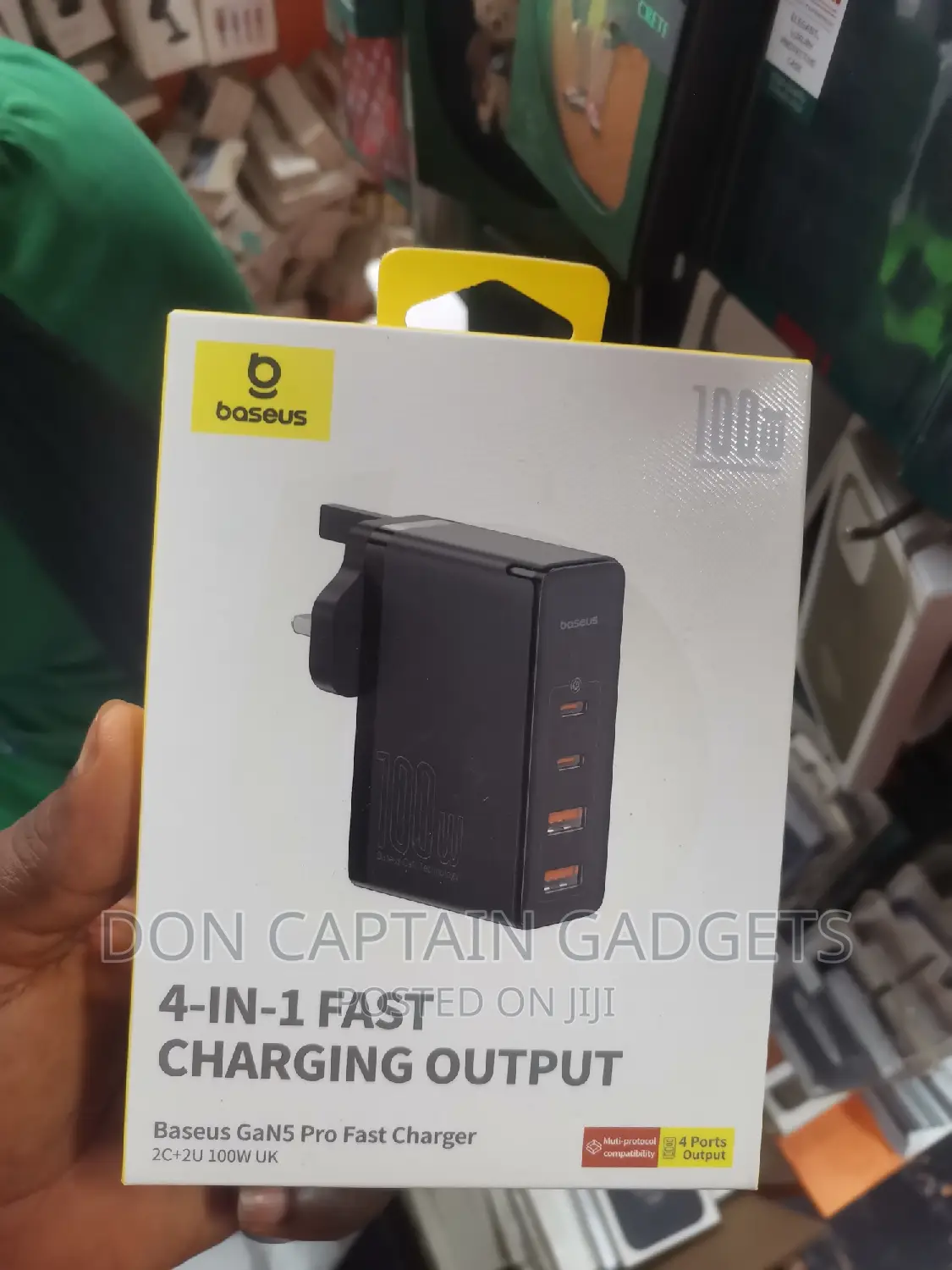 Baseus 100W Gan5 Pro Charging Output