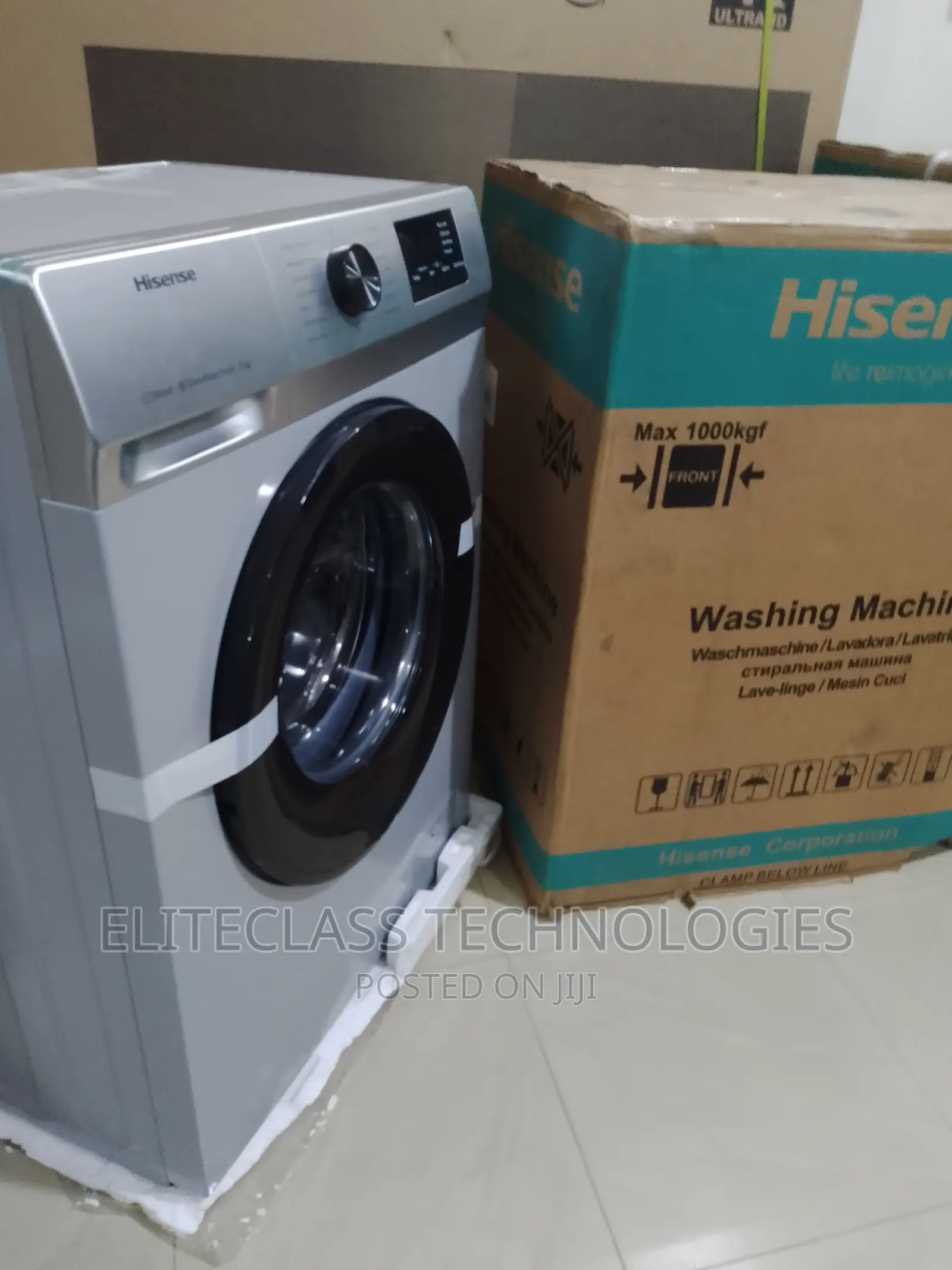 Hisense WM6010MS-WFVB Front Load Design Washing Machine
