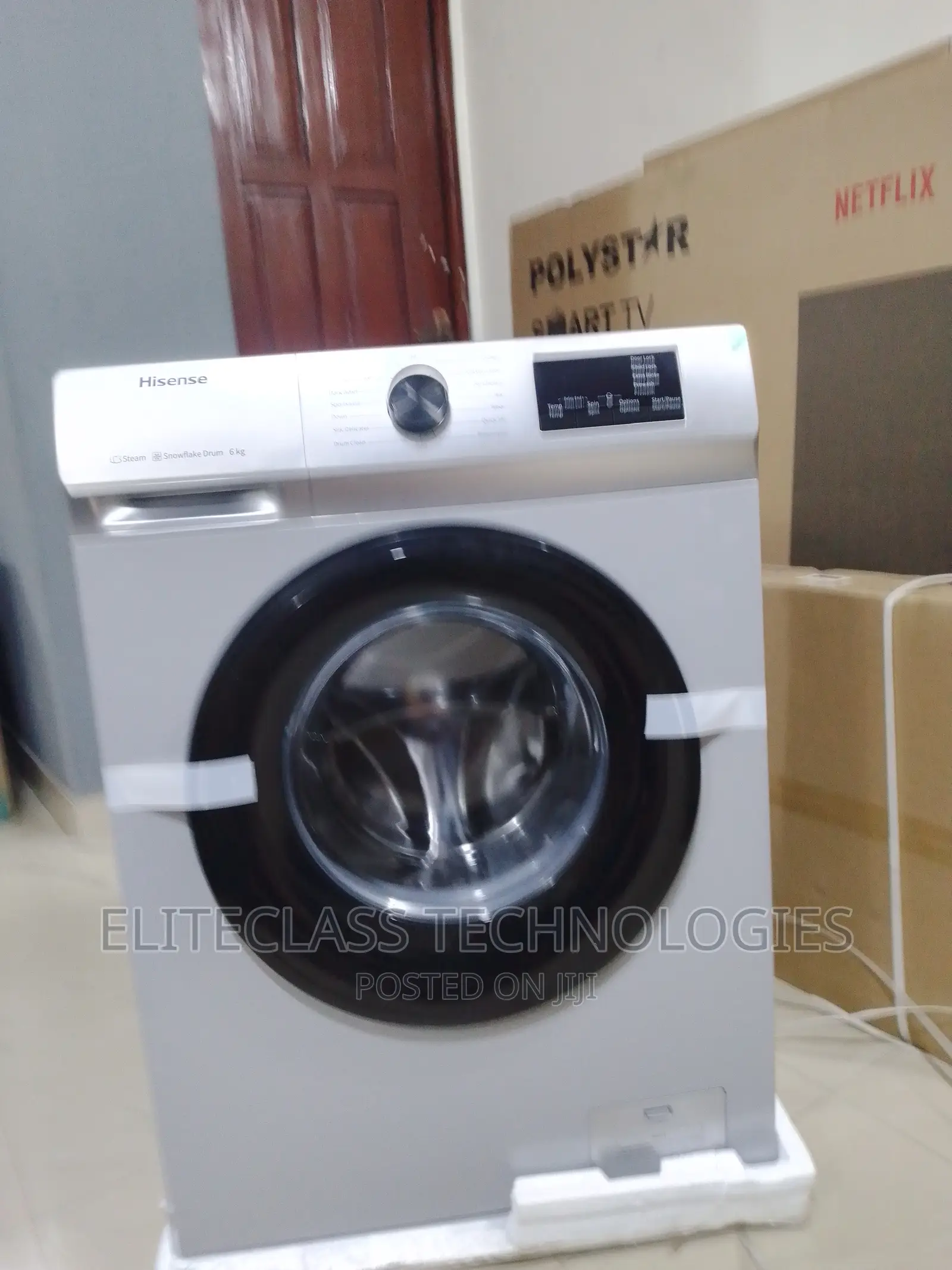 Hisense WM6010MS-WFVB Front Load Capacity Washing Machine