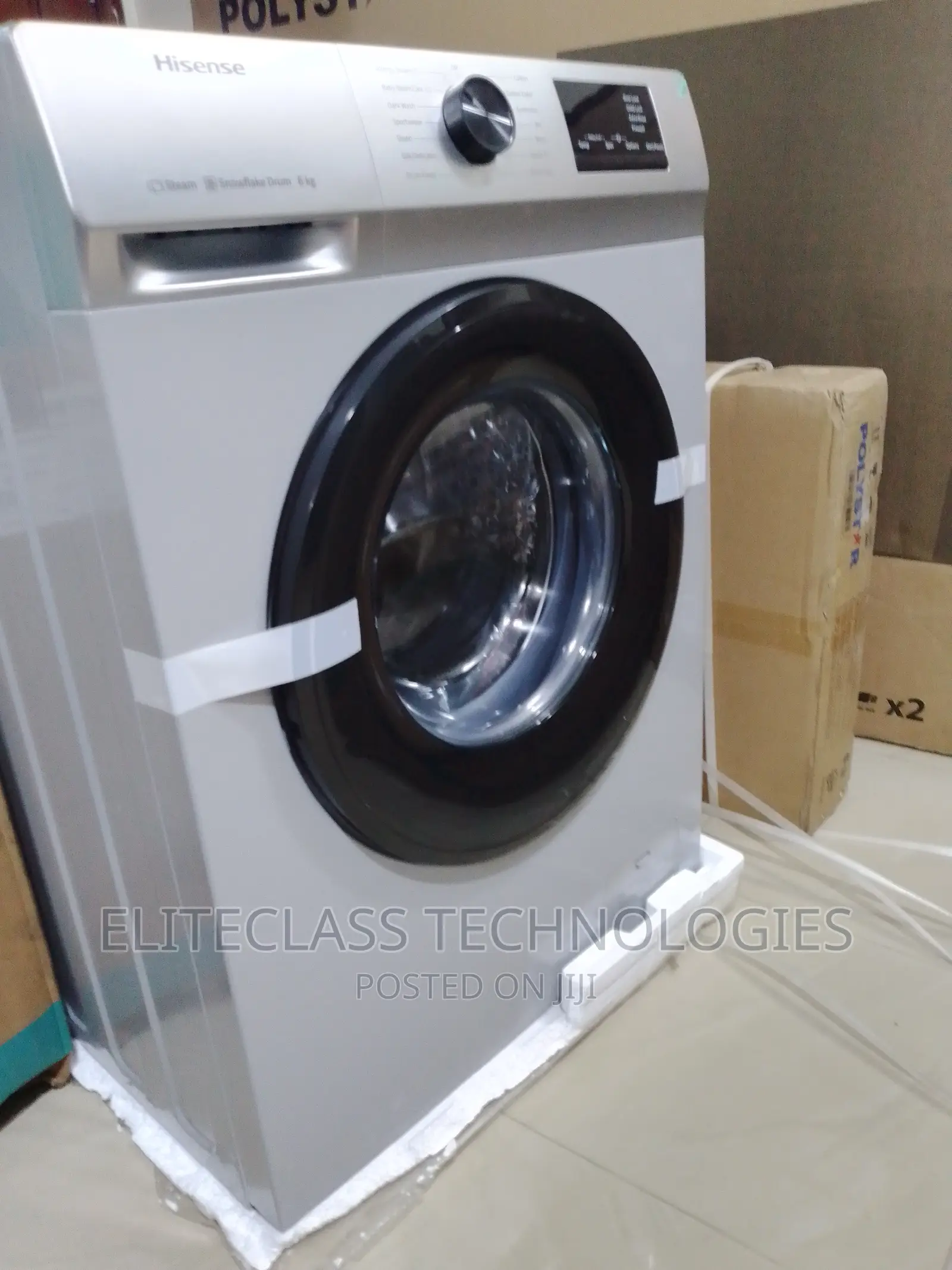 Hisense WM6010MS-WFVB Front Load Easy to Use Washing Machine