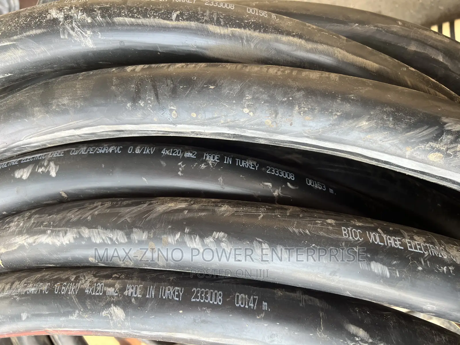 120mmx4 Core A/C Nigeria Cable Available At Affordable Price