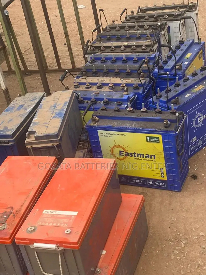 We're Buying Dead/Scrap Solar Batteries in Abj