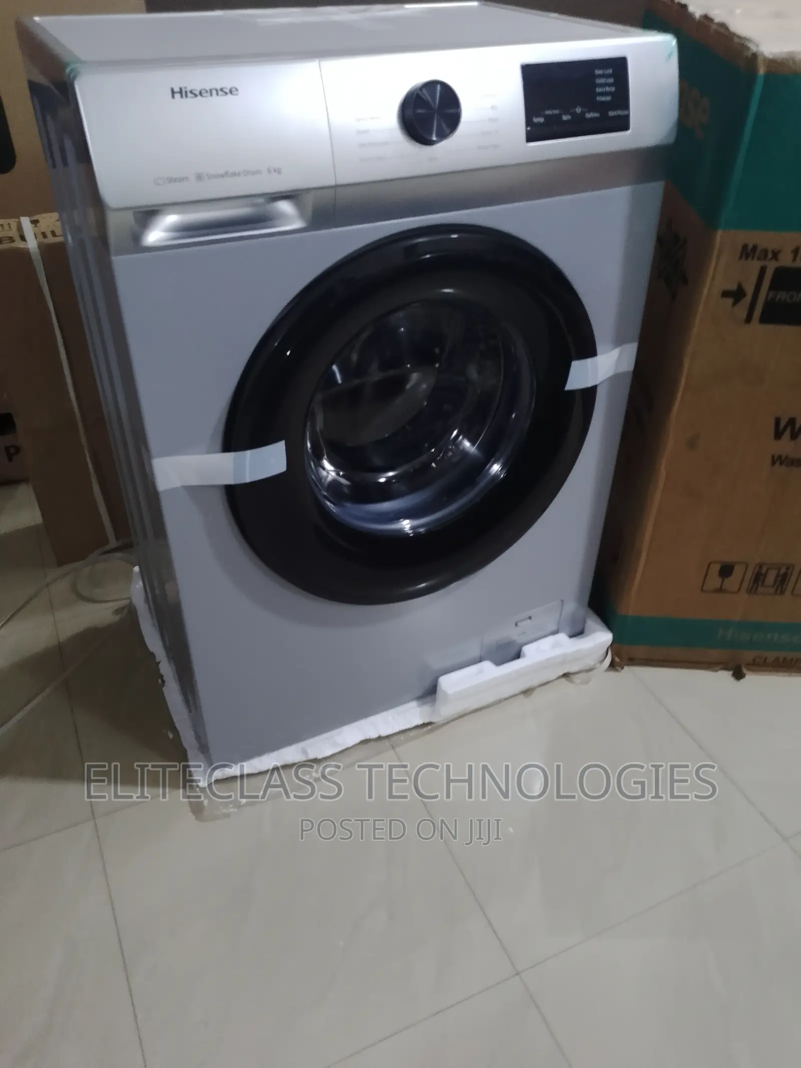 Brand New Hisense WM6010MS-WFVB Front Load Washing Machine
