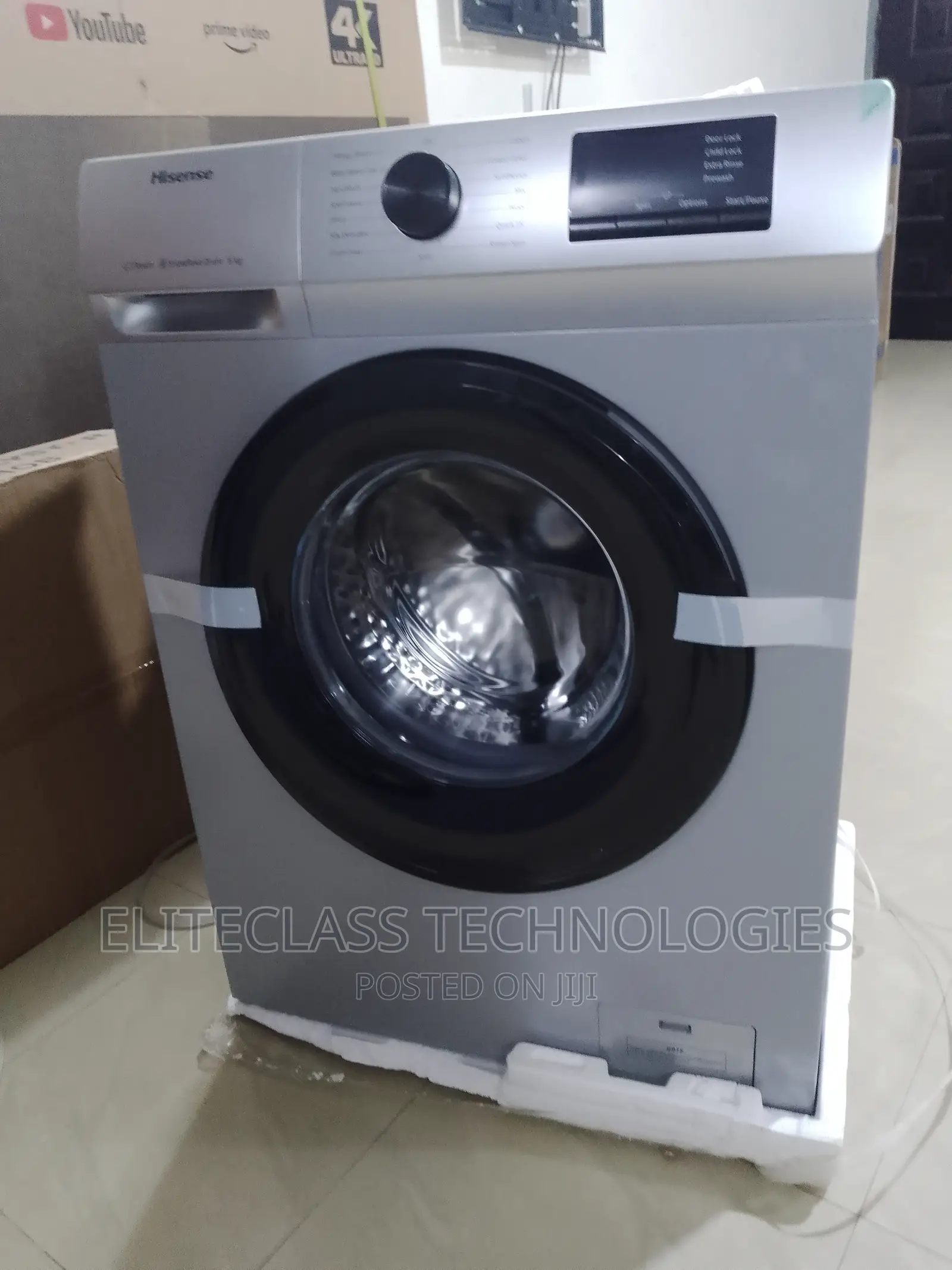 Hisense Stop and Reload 6KG Front Load Washing Machine