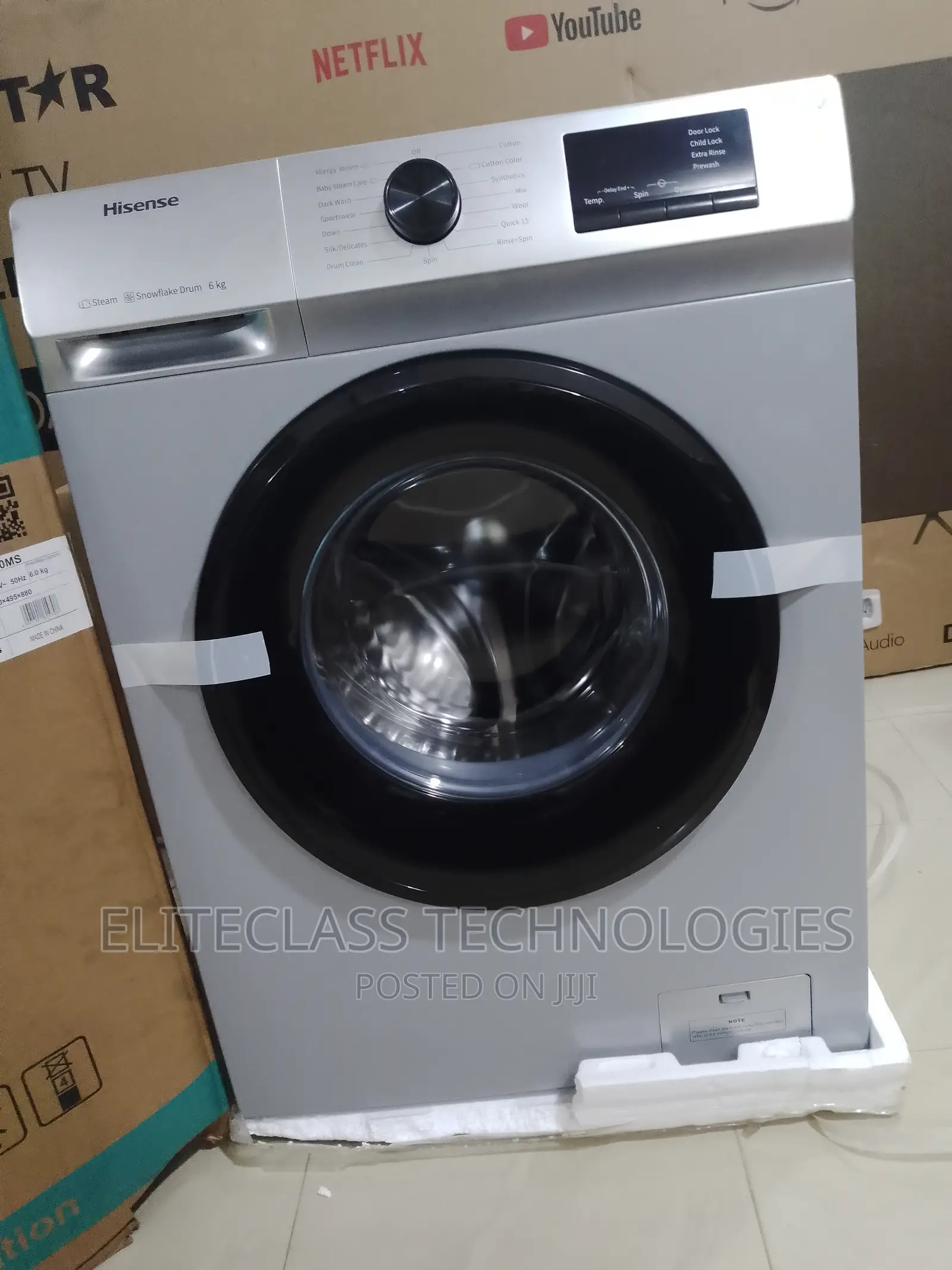 Best Hisense WM6010MS 6KG Front Load Washing Machine