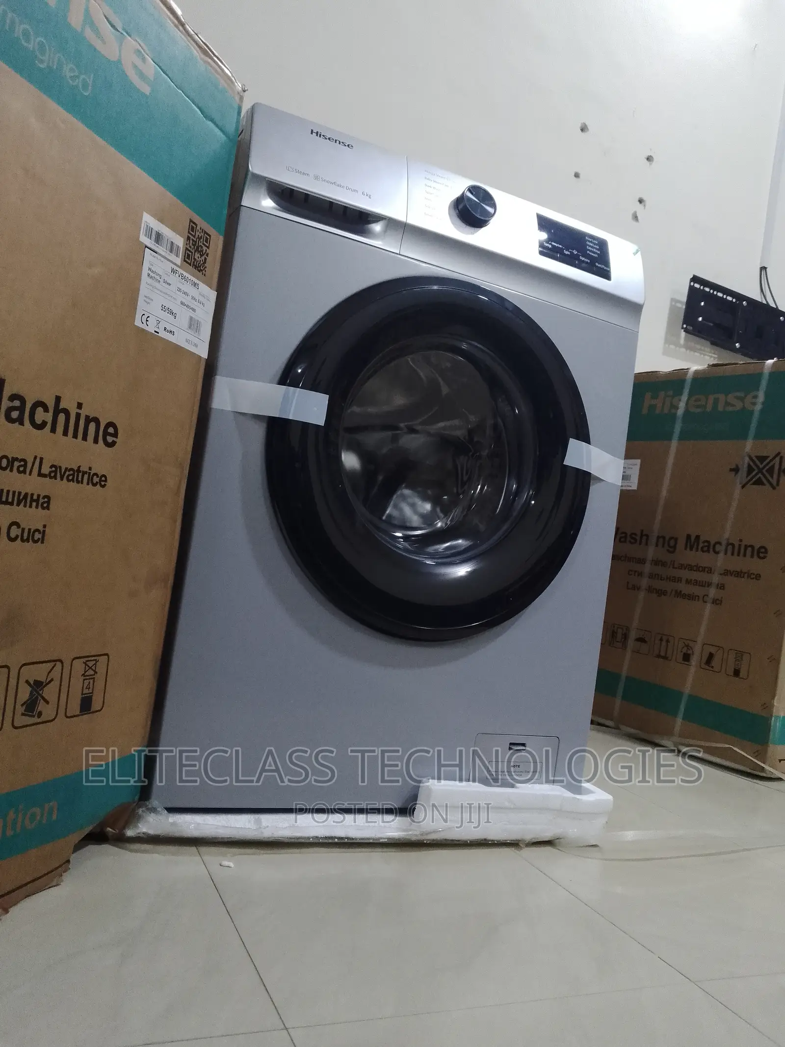 Hisense Standard Smart 6KG Front Load Washing Machine
