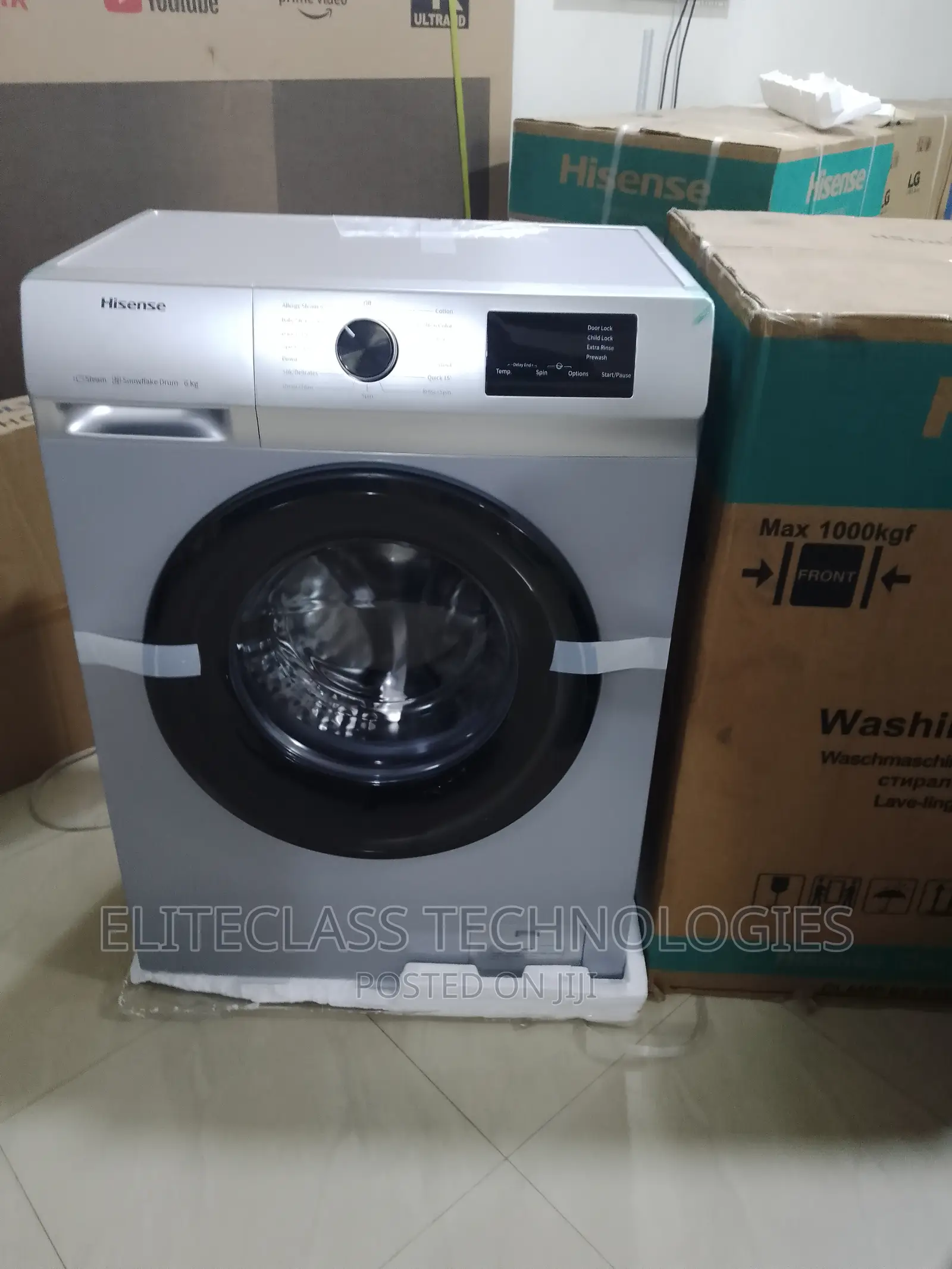 Hisense Quick Wash 6KG Front Load Washing Machine