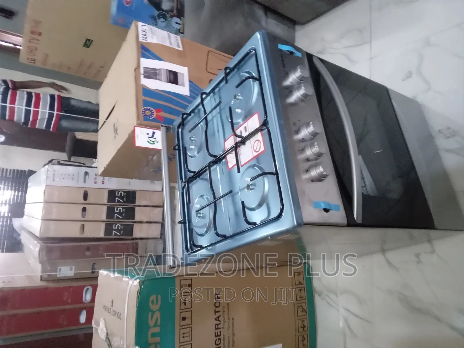 New Maxi 4 Burner Gas Cooker+Oven-F5c40g2