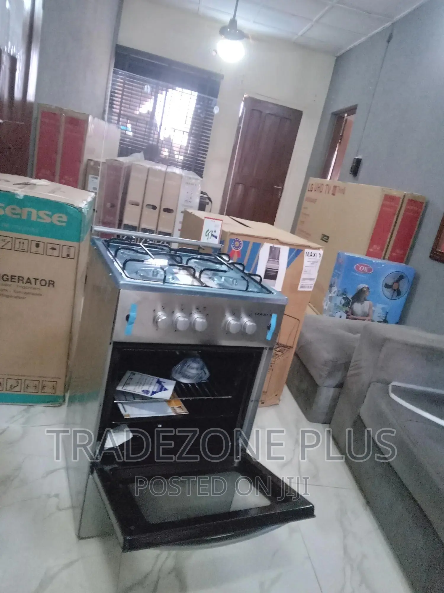 New Maxi 4 Burner Gas Cooker+Oven-F5c40g2
