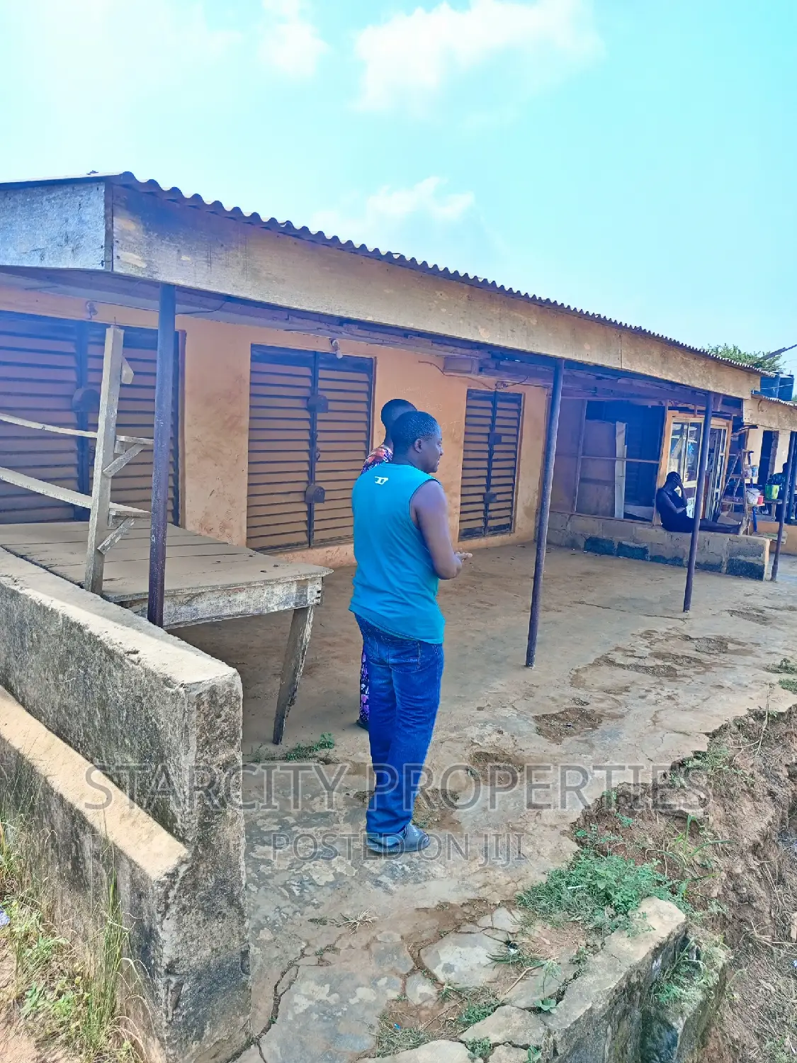 Full Plot of Land in Igboolomu Directly Facing the Road