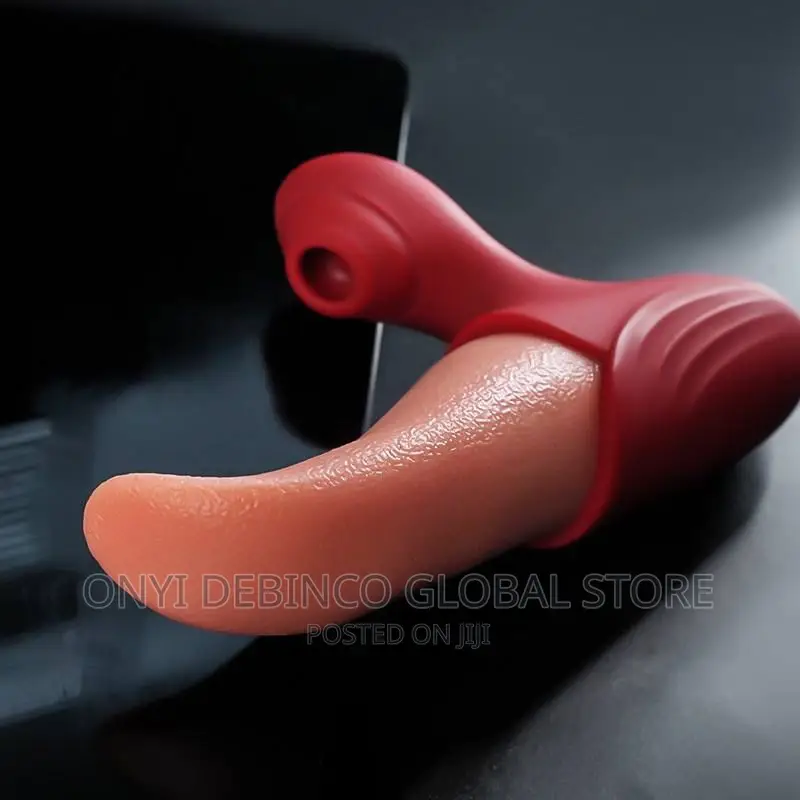 Clitoris and Nipple Sucker + Tongue Vibrator Licks Very Well