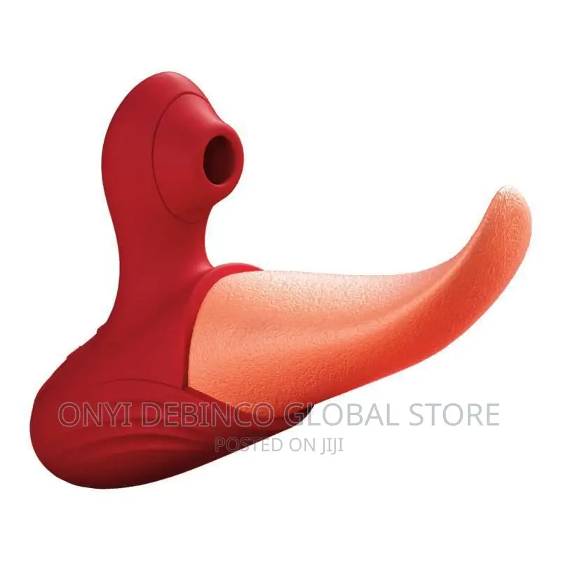Clitoris and Nipple Sucker + Tongue Vibrator Licks Very Well