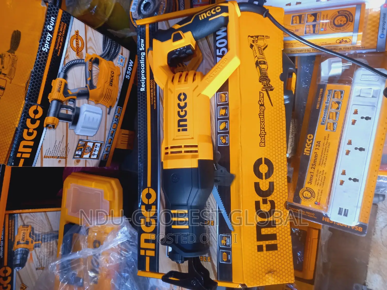Ingco Reciprocating Saw Oscillating Saw Sabre Saw 750w