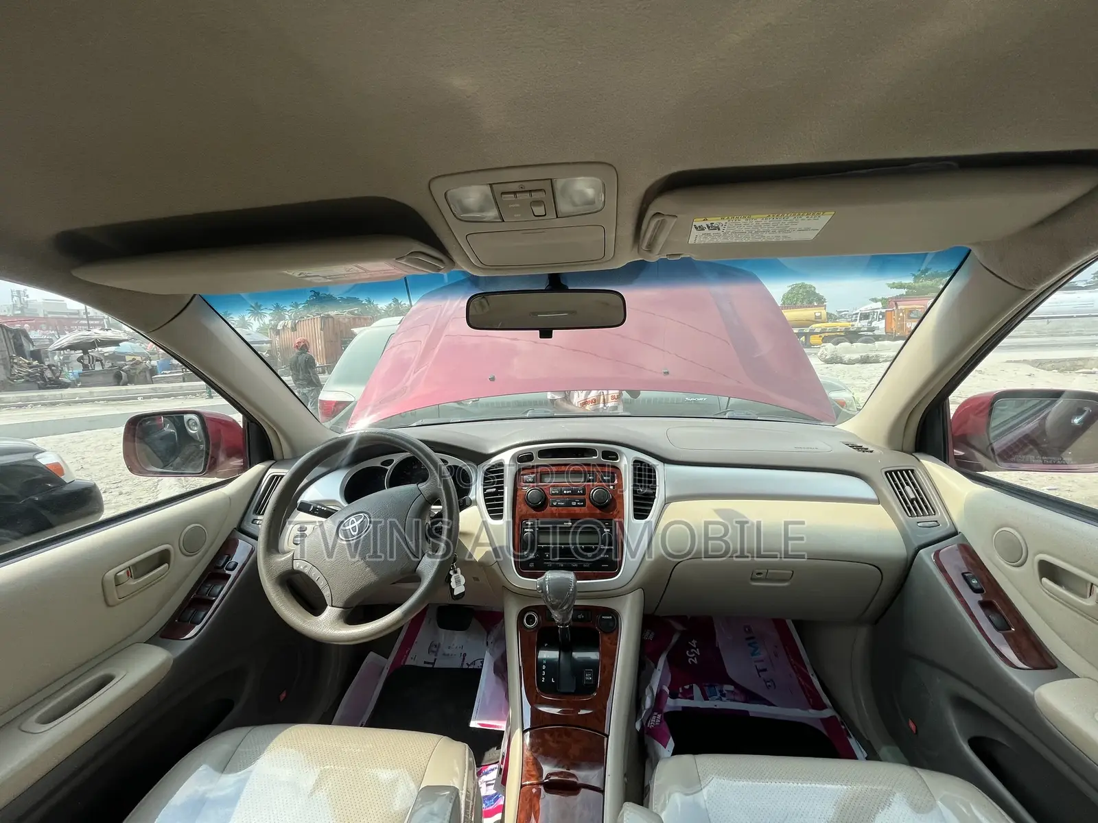 Toyota Highlander Limited V6 2006 Red