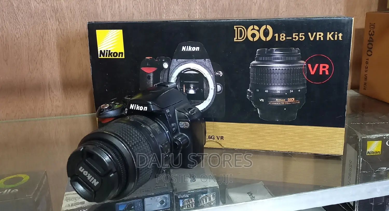 Nikon D60 Dslr Camera With 18-55mm